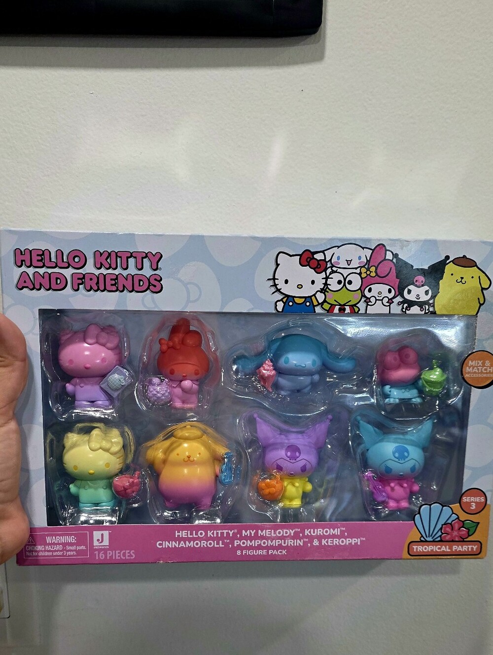 Kids Toy Figure Set - Multicolor 8pc